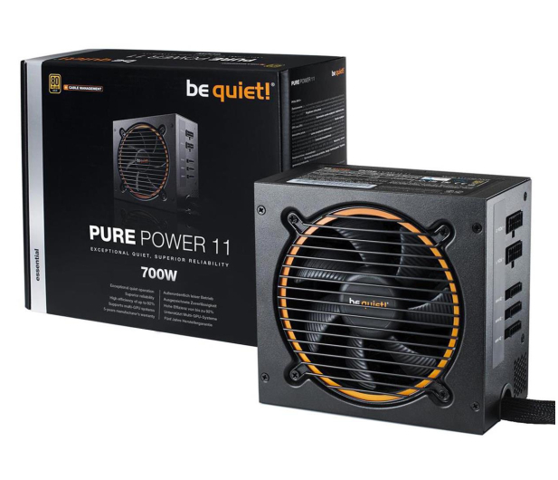 BE QUIET! Pure Power11 CM 700W 80+ GOLD BN299 - 459599 - zdjęcie 3